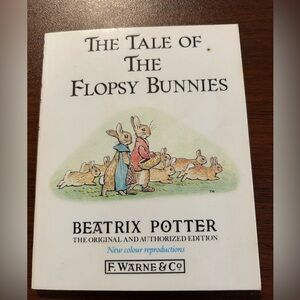 The Tale of the Flopsy Bunnies by Beatrix Potter, rare, special edition 1988.